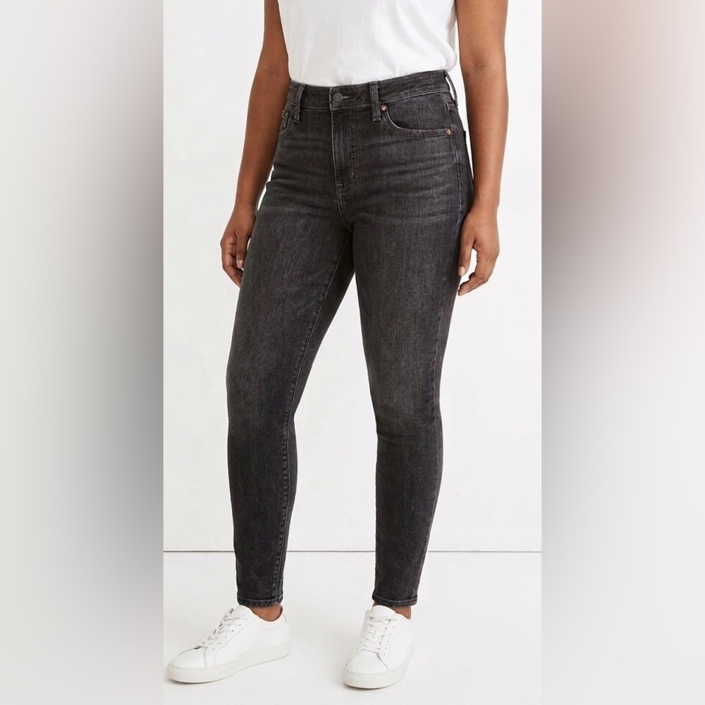 Madewell 10” High Rise Skinny Jeans in Lunar Wash Size 25T